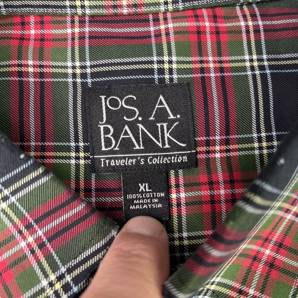 Jos. A. Bank Men's Size XL 100% Cotton Long Sleeve Button Down Business Casual - Picture 4 of 11
